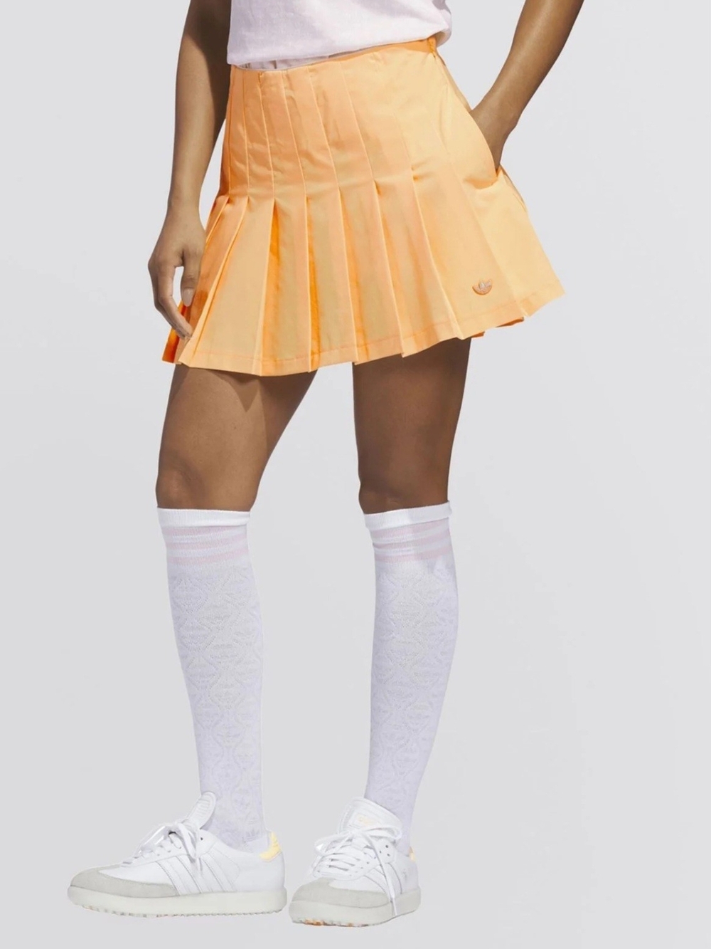 NWT Adidas Golf Originals Womens Originals Pleated Skort
